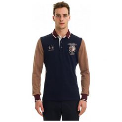 Galvanni koszulka polo męska Rockhampton M ciemny niebieski. Niebieskie koszulki męskie z długim rękawem Galvanni, m, bez wzorów, bez ramiączek. W wyprzedaży za 299.00 zł.