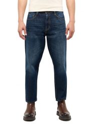 Mustang Dżinsy "Denver" - Tapered fit - w kolorze granatowym rozmiar: W31/L28. Niebieskie jeansy męskie Mustang. Za 83.42 zł.