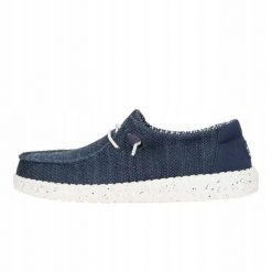 HEYDUDE Damskie Mokasyny Wendy Stretch Sox. Niebieskie mokasyny damskie Hey dude, z materiału. Za 179.00 zł.