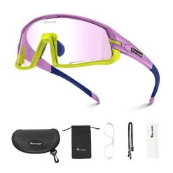 Okulary rowerowe fotochromowe z ochroną przed niebieskim światłem WEST BIKING. Zielone okulary przeciwsłoneczne męskie WEST BIKING. Za 192.00 zł.