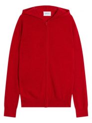 Perfect Cashmere Kaszmirowy kardigan "Eldo" w kolorze czerwonym rozmiar: XL. Czerwone kardigany męskie Perfect Cashmere, xl, bez wzorów, z kaszmiru, bez kołnierzyka. Za 432.80 zł.