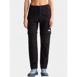 Spodnie Damskie The North Face W Exploration Reg Straight Convertible. Czarne spodnie dresowe damskie The North Face, na lato, bez wzorów. Za 499.00 zł.