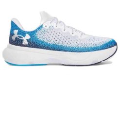 Buty do biegania męskie Under Armour Infiniteelectric. Niebieskie obuwie do biegania damskie Under Armour. Za 309.99 zł.