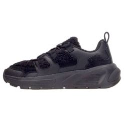 Buty Tommy Hilfiger Fur Fashion Runner W FW0FW07307BDS czarne. Czarne buty sportowe na co dzień damskie bez wzorów, z gumy. W wyprzedaży za 696.29 zł.