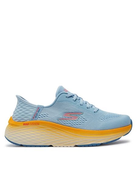 Skechers Buty do biegania Max Cushioning Elite 2.0 129626/BLOR Niebieski. Niebieskie obuwie do biegania damskie Skechers. Za 319.99 zł.
