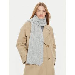 Szalik Tommy Hilfiger. Szare szaliki i kominy damskie Tommy Hilfiger, bez wzorów. Za 329.99 zł.