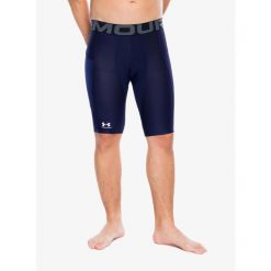 Spodenki treningowe męskie Under Armour HeatGear Pocket Long Shorts. Niebieskie szorty męskie Under Armour, m, na fitness i siłownię. Za 104.99 zł.