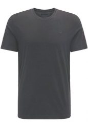 MUSTANG ALEX C EMBROIDERY MĘSKI T-SHIRT KOSZULKA LOGO TEE CASTLEROCK 1015050 4111. Szare t-shirty męskie Mustang, m, bez wzorów, z bawełny, bez kołnierzyka. Za 69.99 zł.