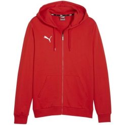 Męska Bluza Z Kapturem Team Goal Casual Full Zip. Czerwone bluzy z kapturem męskie Puma, m. Za 276.99 zł.