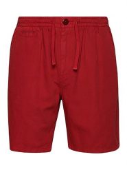 Superdry Szorty w kolorze czerwonym rozmiar: S. Czerwone szorty męskie Superdry., z aplikacjami, klasyczne. Za 172.45 zł.
