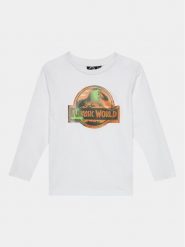 OVS Bluzka 1894859 Biały Regular Fit. Białe t-shirty chłopięce OVS, bez wzorów, z bawełny, bez ramiączek. Za 39.99 zł.