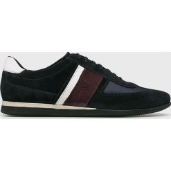 Joop! - Buty. Niebieskie buty sportowe na co dzień męskie Joop!, z gumy, bez zapięcia. W wyprzedaży za 299.90 zł.