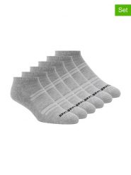 Skechers Skarpety (12 par) w kolorze szarym rozmiar: 36-39,5. Szare skarpetki męskie Skechers, bez wzorów, ze splotem. Za 56.66 zł.