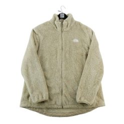 Second life - Kurtka polarowa damska Osito beżowa - Jak nowy. Brązowe kurtki damskie The North Face, s, bez wzorów, z materiału, bez kaptura. Za 207.36 zł.