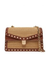 Steve Madden Torebka Bcavet SM13001778 Brązowy. Brązowe torebki klasyczne damskie Steve Madden, bez wzorów, z materiału, wizytowe, bez kołnierzyka, bez ramiączek. Za 289.99 zł.