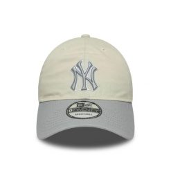 Czapka baseballowa 9twenty New York Yankees. Brązowe czapki męskie New Era, z aplikacjami, z bawełny. Za 141.95 zł.