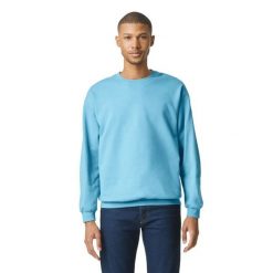 Bluza Polarowa Unisex Dla Dorosłych Softstyle Midweight. Zielone bluzy sportowe damskie Gildan, m, bez wzorów, z bawełny, bez ramiączek, długie, z kapturem. Za 66.99 zł.