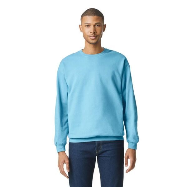 Bluza Polarowa Unisex Dla Dorosłych Softstyle Midweight. Zielone bluzy sportowe damskie Gildan, m, bez wzorów, z bawełny, bez ramiączek, długie, z kapturem. Za 66.99 zł.