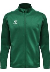 Kurtka z dresu Hummel Core Xk. Zielone kurtki treningowe męskie HUMMEL, m, bez wzorów, z dresówki. Za 158.70 zł.