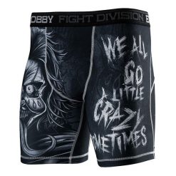 Spodenki Vale Tudo do MMA męskie EXTREME HOBBY PSYCHO CLOWN. Czarne szorty męskie EXTREME HOBBY, z elastanu, bez kołnierzyka. Za 179.00 zł.