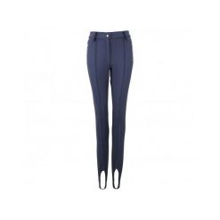 Damskie spodnie narciarskie softshell Peak Mountain Afizzli. Niebieskie spodnie materiałowe damskie Peak Mountain, bez wzorów, z softshellu, sportowe. Za 358.00 zł.