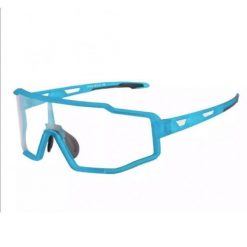 Okulary rowerowe / sportowe fotochrom ROCKBROS UV400 (SP225BL) niebieskie. Niebieskie okulary przeciwsłoneczne męskie ROCKBROS. Za 99.00 zł.