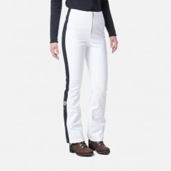 Spodnie narciarskie Rossignol damskie Resort Softshell Pant białe - L. Białe spodnie dresowe damskie Rossignol, bez wzorów, z softshellu, sportowe. Za 1,199.00 zł.
