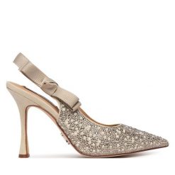 Szpilki Steve Madden. Brązowe szpilki Steve Madden, bez wzorów, bez obcasa. Za 599.99 zł.