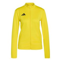 Bluza damska adidas Entrada 26 Track. Żółte bluzy sportowe damskie Adidas, l, z materiału. Za 125.99 zł.