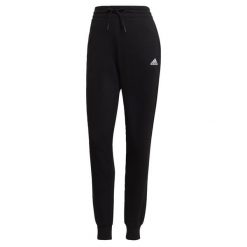 Spodnie damskie adidas Essentials French Terry Logo. Białe spodnie sportowe damskie Adidas, s, z bawełny, do biegania. Za 214.65 zł.