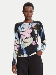 Desigual Sweter Nenufar Lacroix 25WWJF46 Kolorowy Regular Fit. Swetry klasyczne damskie Desigual, l, z wiskozy, bez kołnierzyka. Za 249.99 zł.