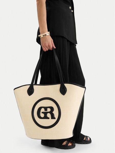 GINO ROSSI Torebka TYLO-V Biały. Białe torebki klasyczne damskie Gino Rossi, bez wzorów, z poliesteru, bez dodatków. Za 179.99 zł.