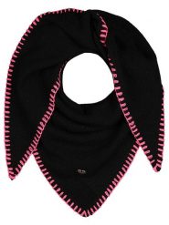 Zwillingsherz Chusta trójkątna "Stichingrand" w kolorze czarnym rozmiar: onesize. Czarne chusty i apaszki dziecięce Zwillingsherz, z kaszmiru. Za 95.69 zł.