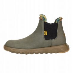HEYDUDE Męskie Sztyblety Branson Classic. Zielone sztyblety męskie Hey dude, z materiału, bez zapięcia. Za 439.00 zł.