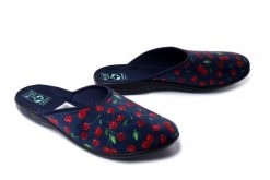 ADANEX 28795 SAL17VD GR/CZ granatowy, kapcie damskie. Niebieskie kapcie damskie Adanex. Za 41.99 zł.