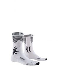 Skarpety rowerowe X-SOCKS BIKE RACE 4.0. Białe skarpetki damskie X-Socks, bez wzorów, z materiału. Za 55.00 zł.