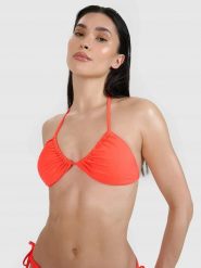 GÓRA OD BIKINI DAMSKI 4F STRÓJ KĄPIELOWY M F070. Czerwone bikini damskie 4f, bez wzorów. Za 40.87 zł.