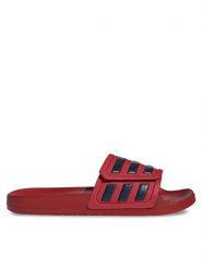 Adidas Klapki Adilette TND Slides GX9707 Czerwony. Czerwone kalosze damskie Adidas, bez wzorów, z tworzywa sztucznego. Za 119.99 zł.