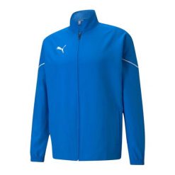 Kurtka Męska TeamRISE Sideline. Niebieskie kurtki męskie Puma, m, bez wzorów, sportowe, bez kaptura. Za 253.99 zł.