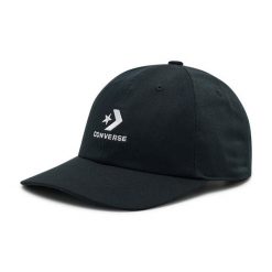 Czapka z daszkiem Converse. Czarne czapki męskie Converse, bez wzorów. Za 69.99 zł.
