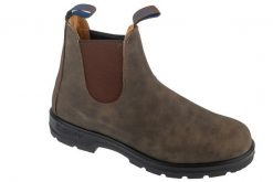 Sztyblety , Chelsea Boot. Brązowe sztyblety męskie Blundstone, z materiału, bez zapięcia. Za 949.99 zł.
