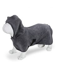 Regatta Szlafrok "Dog Drying" w kolorze szarym dla psa rozmiar: 50 cm. Szare szlafroki damskie Regatta, bez wzorów, z materiału. Za 100.99 zł.