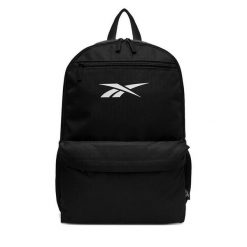 Plecak Reebok. Czarne plecaki damskie Reebok, bez wzorów. Za 99.99 zł.