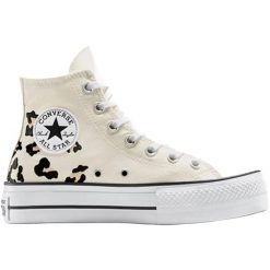 Buty sportowe Converse Chuck Taylor All Star Lift. Brązowe buty sportowe na co dzień damskie Converse, bez zapięcia. Za 590.00 zł.