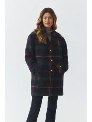 TATUUM Płaszcz przejściowy "Swero" w kolorze granatowym rozmiar: 42. Niebieskie płaszcze damskie Tatuum, bez wzorów. Za 770.45 zł.