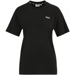 T-shirt Damski Biendorf. Czarne t-shirty damskie Fila, s, bez wzorów, bez kołnierzyka. Za 130.99 zł.