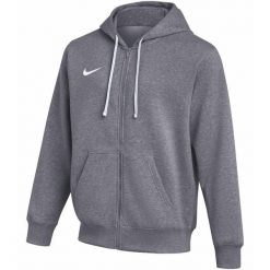 Bluza męska Nike Park 26 Fleece Full-Zip Hoodie. Szare bluzy sportowe męskie Nike, bez wzorów, z bawełny, sportowe, bez kołnierzyka, bez ramiączek. Za 192.99 zł.