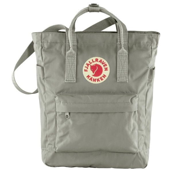 Plecak miejski Fjallraven Kanken Totepack - fog. Szare plecaki męskie Fjällräven, bez wzorów, z materiału. Za 399.99 zł.