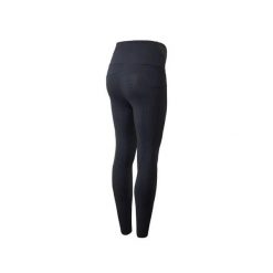 Damskie legginsy jeździeckie z pełną przyczepnością Horze Ginny. Niebieskie legginsy damskie HORZE, s, bez wzorów, z materiału. Za 297.95 zł.