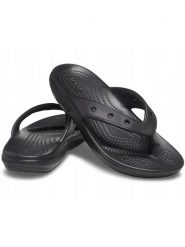 Crocs Japonki "Classic" w kolorze czarnym rozmiar: 36/37. Czarne klapki i japonki męskie Crocs, z tworzywa sztucznego. Za 100.99 zł.
